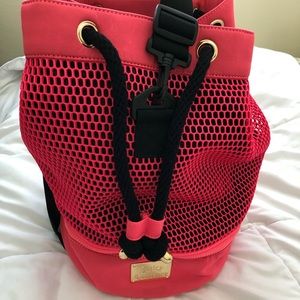 Juicy couture Hot Pink Crosby Duffel Bag